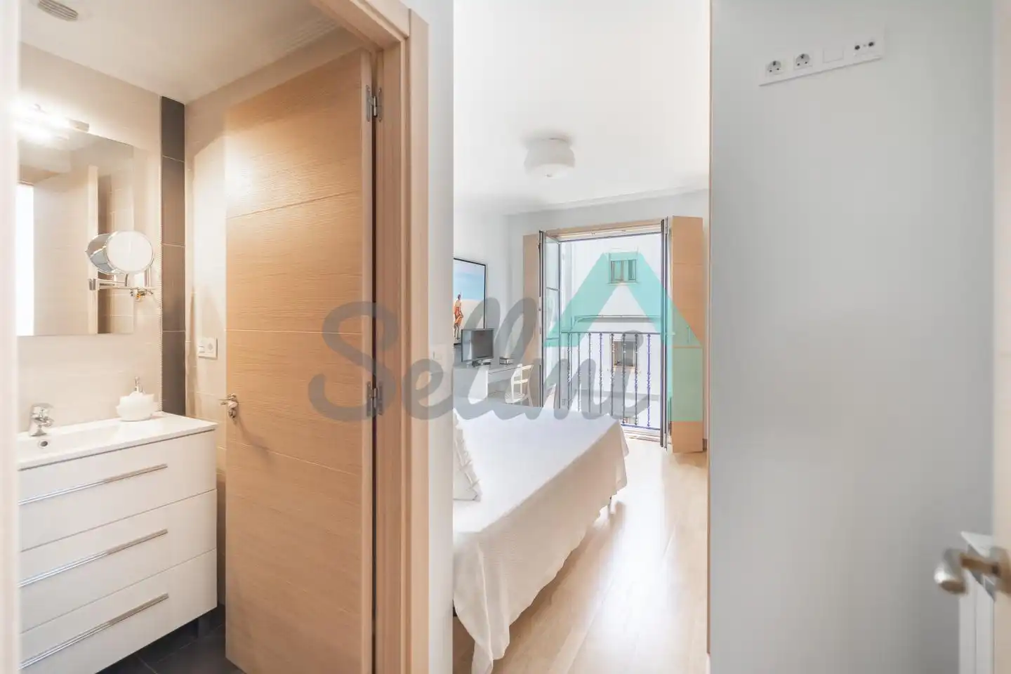 Bedroom of Flat for sale in Castropol  with Heating, Storage room and Furnished