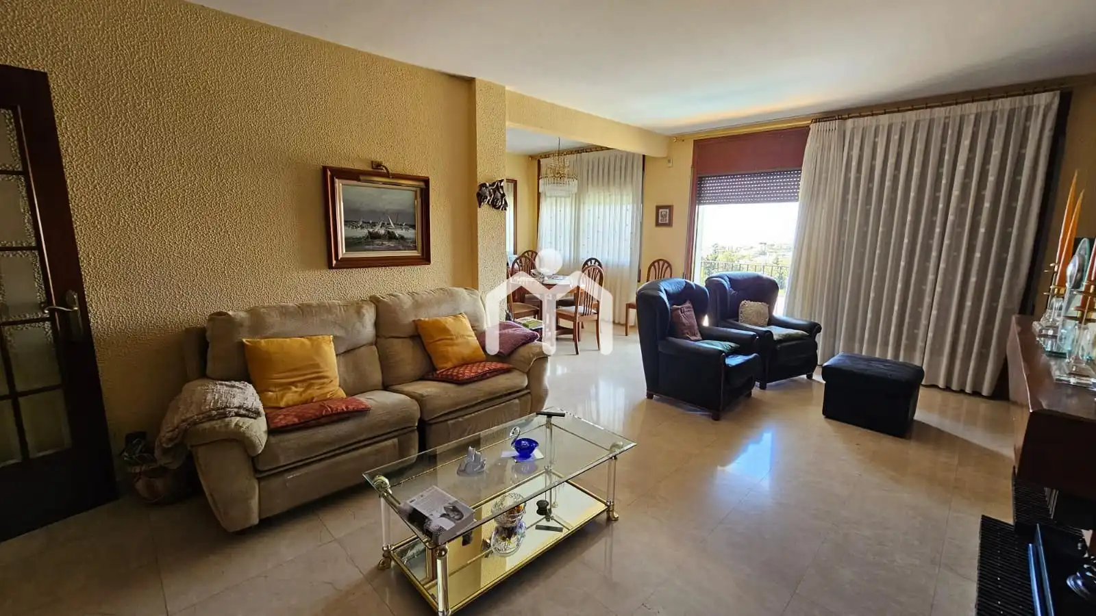 Sala de estar de Casa o chalet en venta en Teià con Calefacción, Terraza y Trastero