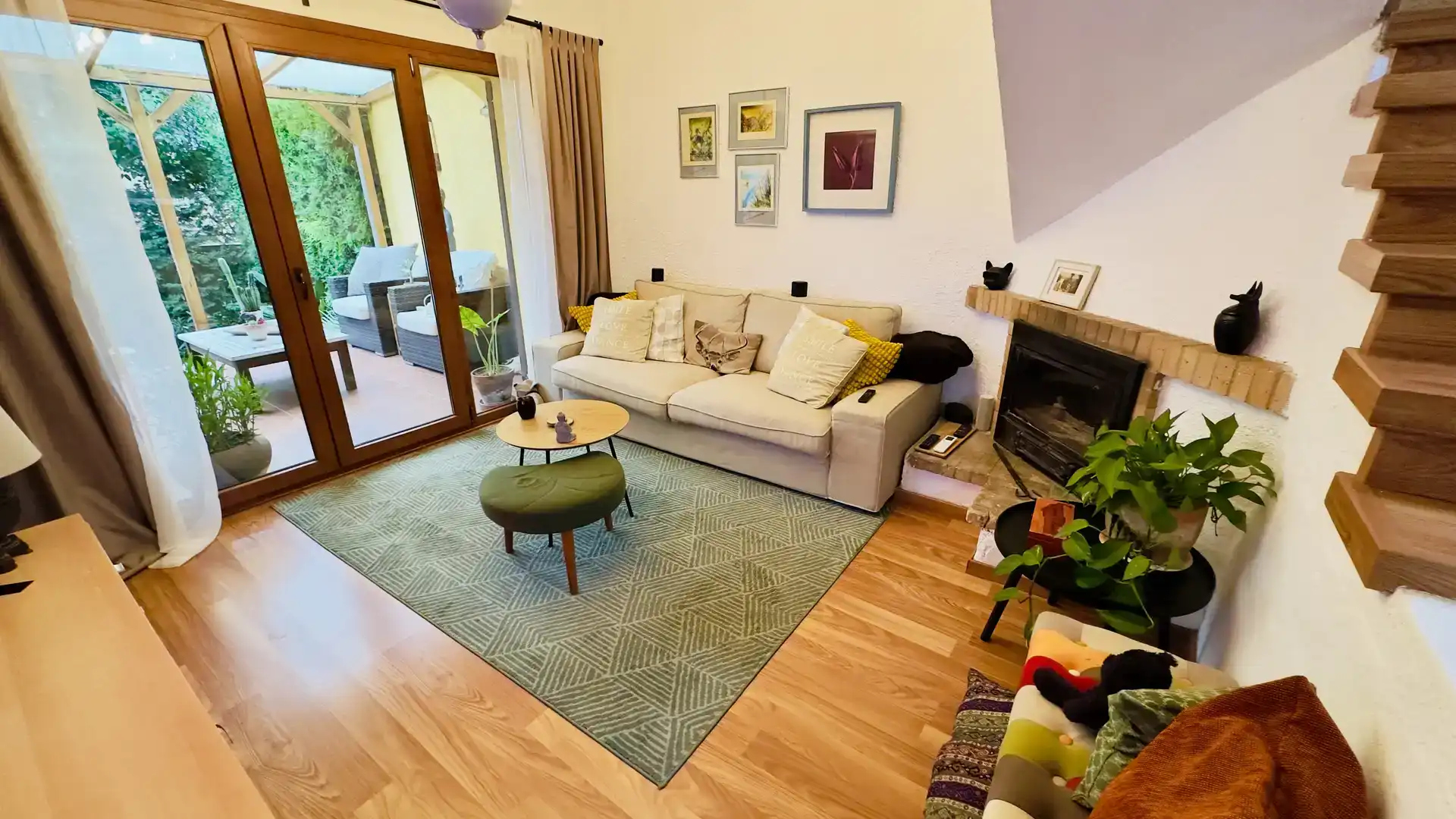 Sala d'estar de Casa o xalet en venda en L'Estartit amb Aire condicionat, Piscina i Balcó