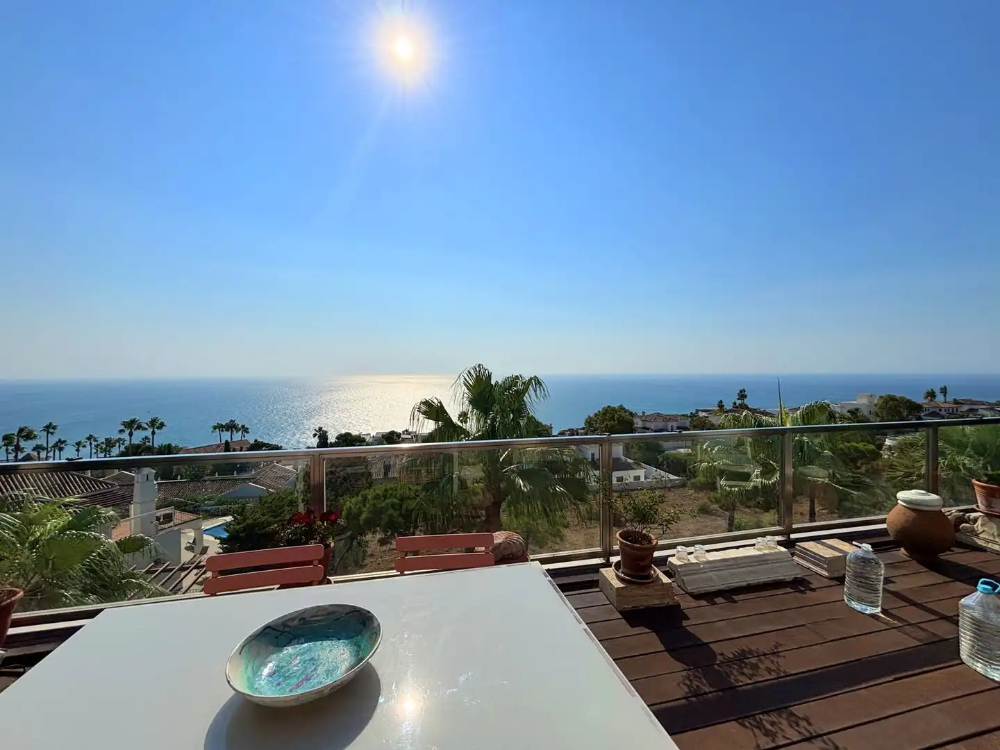 Terraza de Ático en venta en Manilva con Aire acondicionado, Terraza y TV