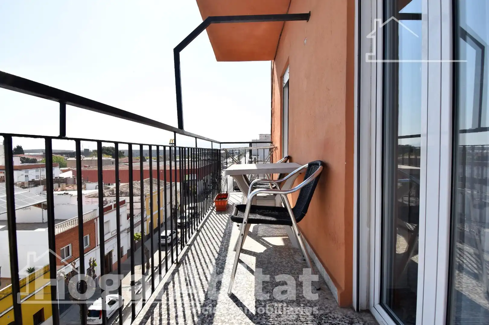 Terrasse von Dachboden zum Verkauf in Oliva mit Terrasse und Möbliert