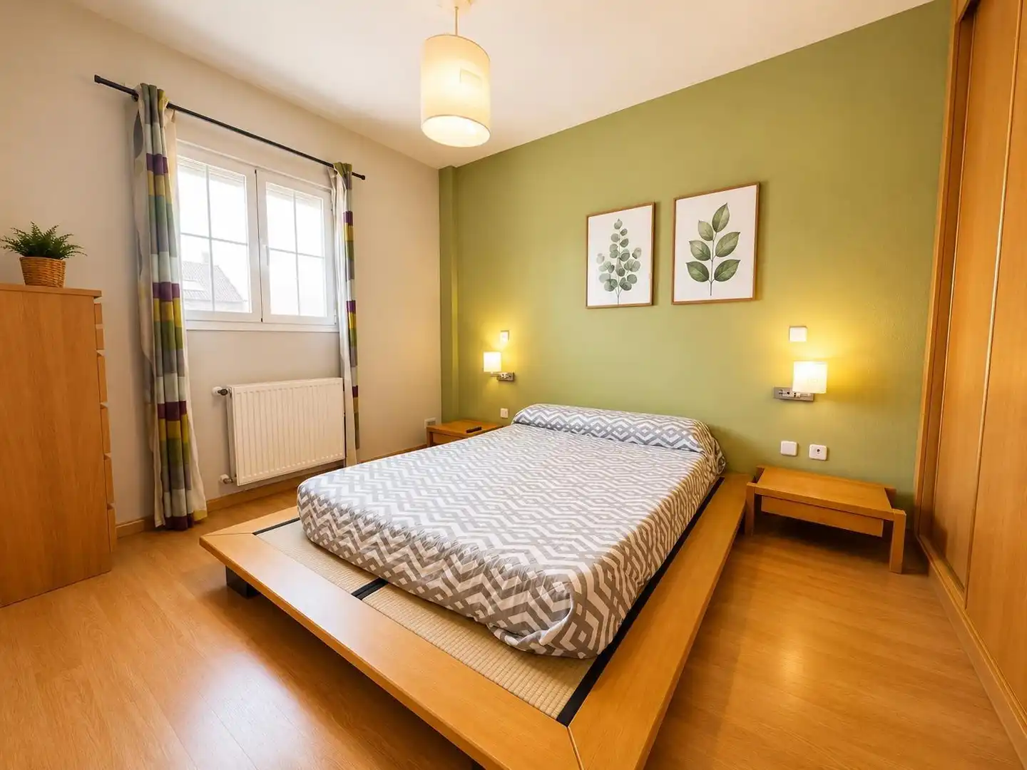 Bedroom of Flat for share in Valdemorillo  with Heating, Private garden and Furnished
