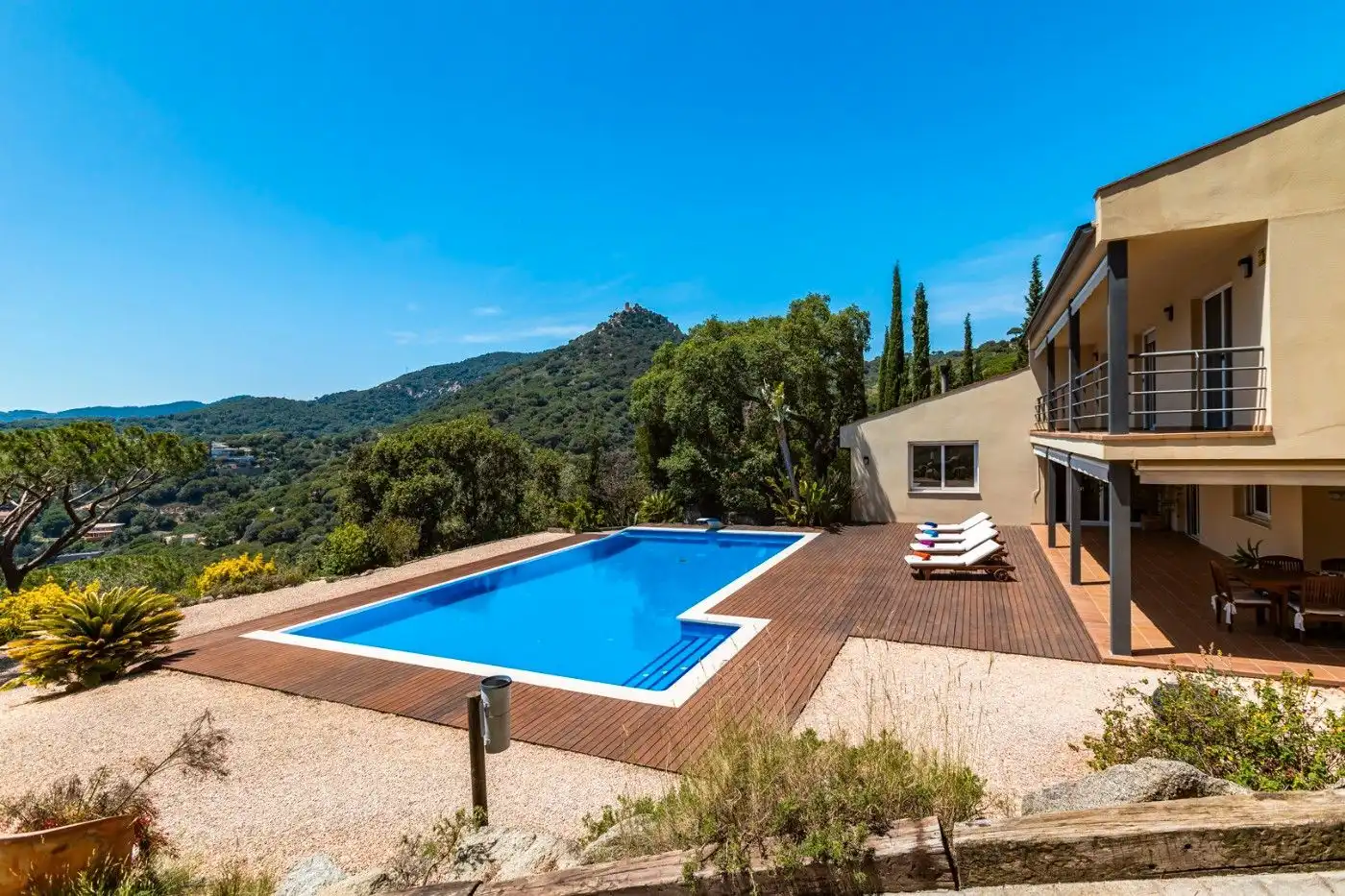 Piscina de Casa o xalet en venda en Cabrera de Mar amb Aire condicionat, Traster i Piscina