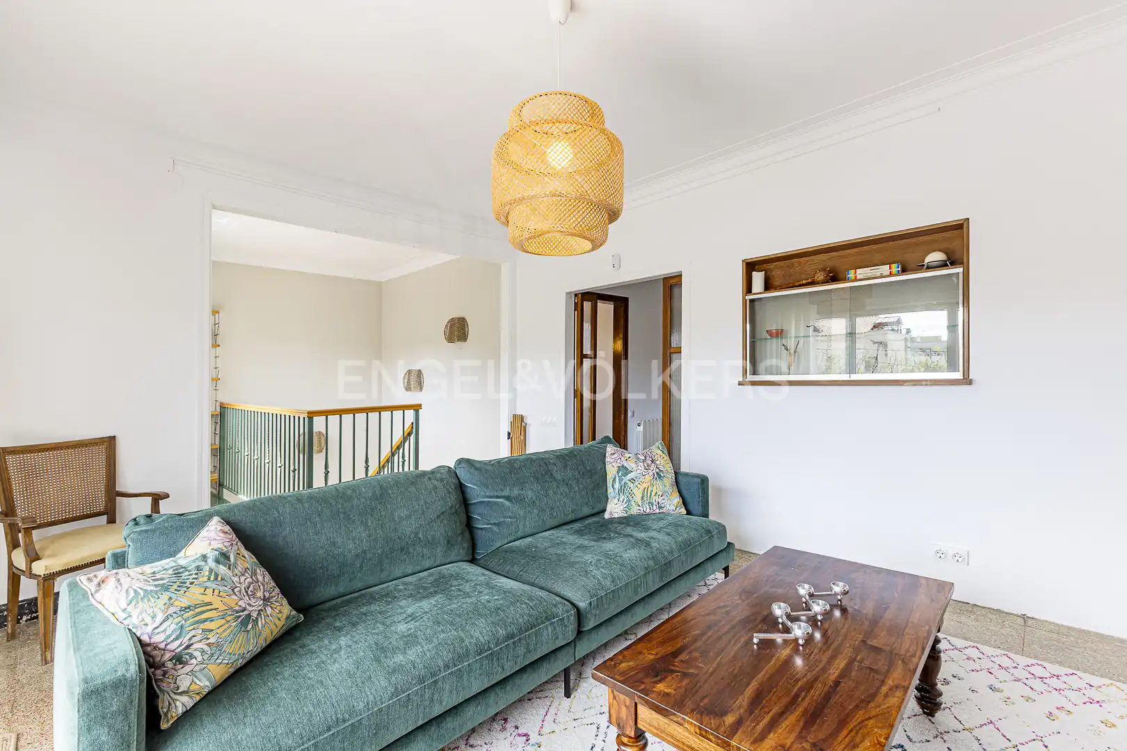 Living room of Flat for rent in Castelldefels  with Air Conditioner, Heating and Private garden
