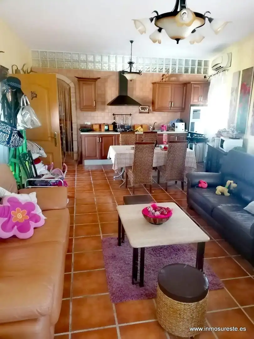 Esszimmer von Country house zum Verkauf in Orihuela mit Klimaanlage, Privatgarten und Schwimmbad