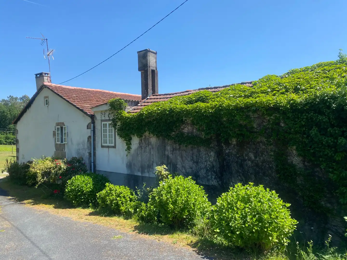 Vista exterior de Casa o chalet en venta en A Estrada  con Calefacción
