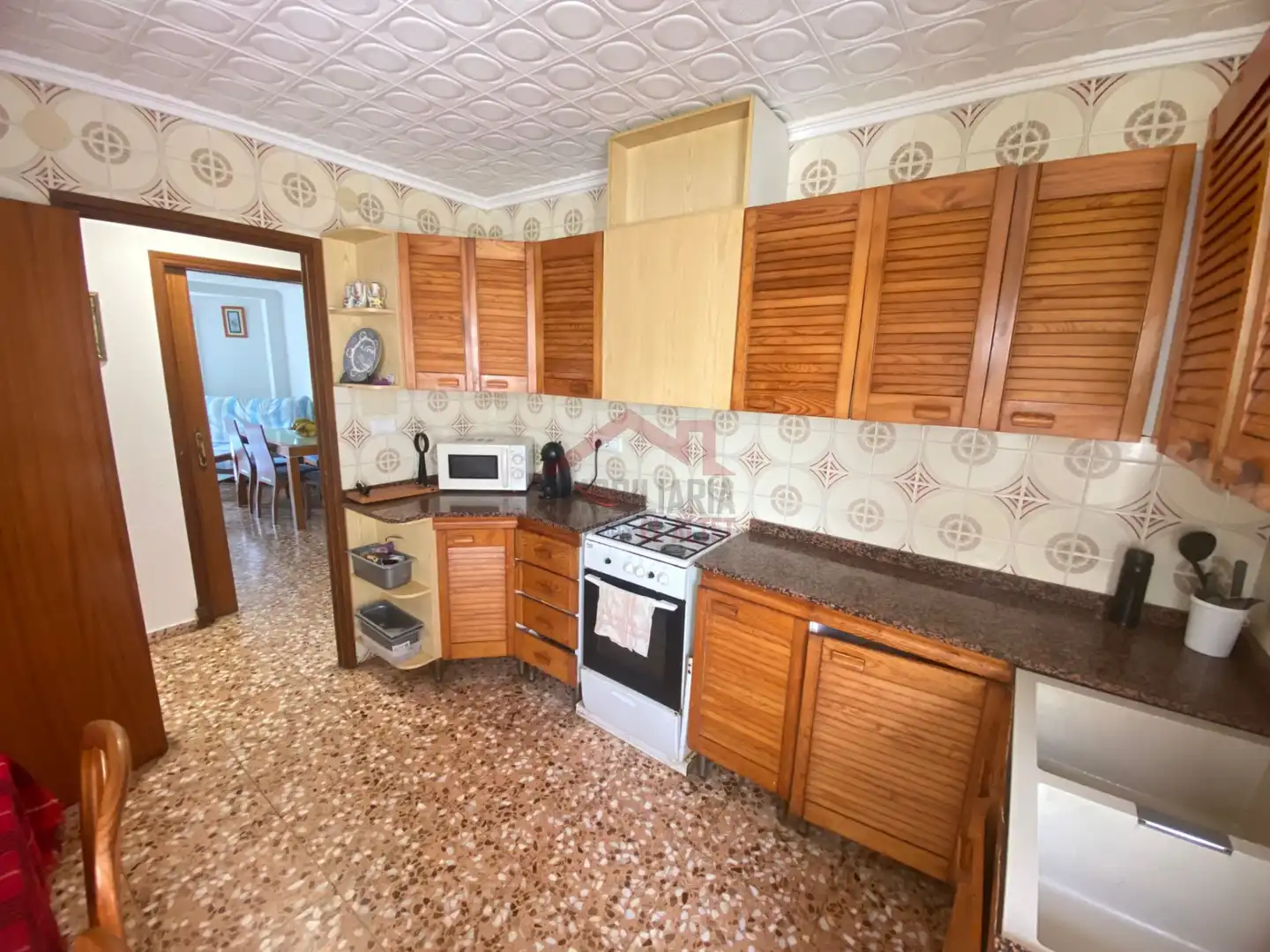 Cocina de Piso en venta en Elche / Elx con Trastero y Balcón