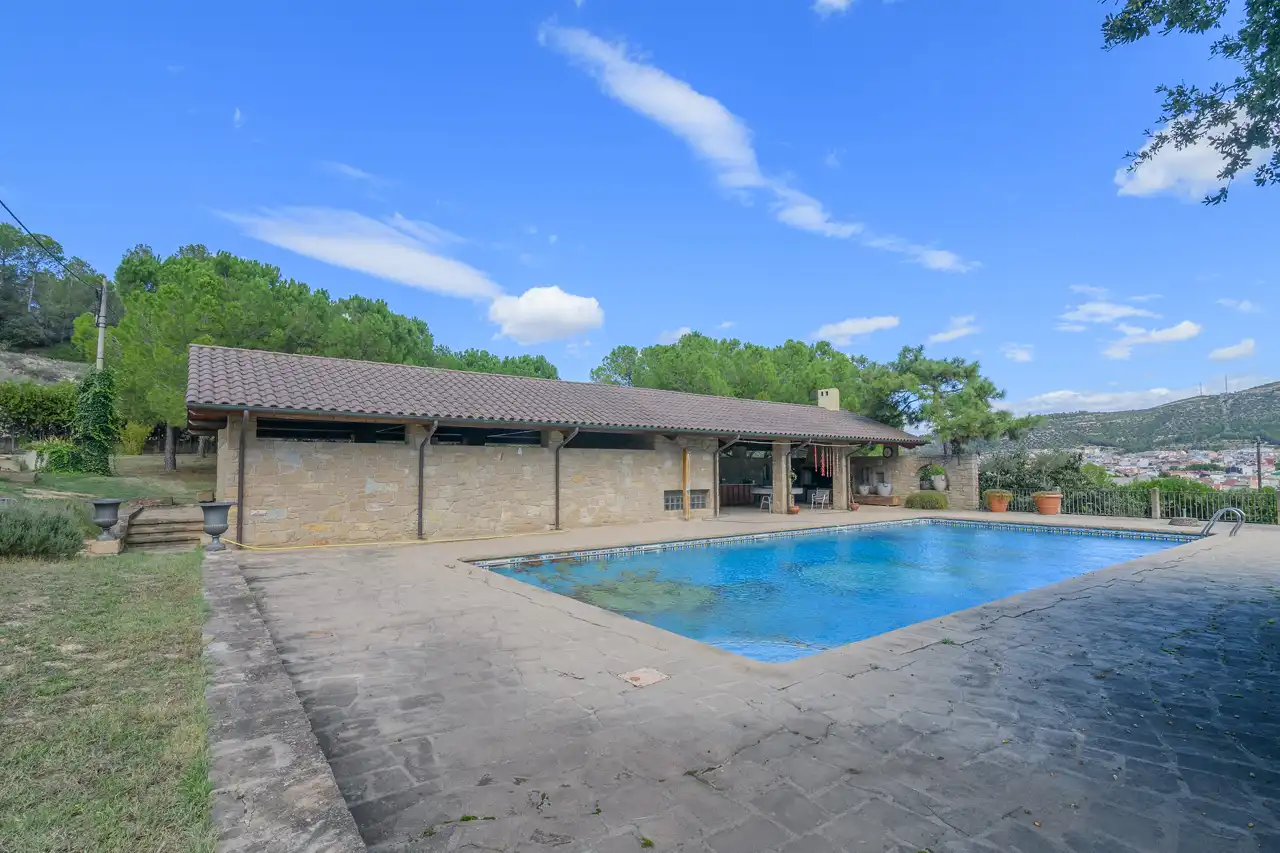 Swimming pool of Houses for sale in Sant Vicenç de Castellet  with Heating, Private garden and Terrace