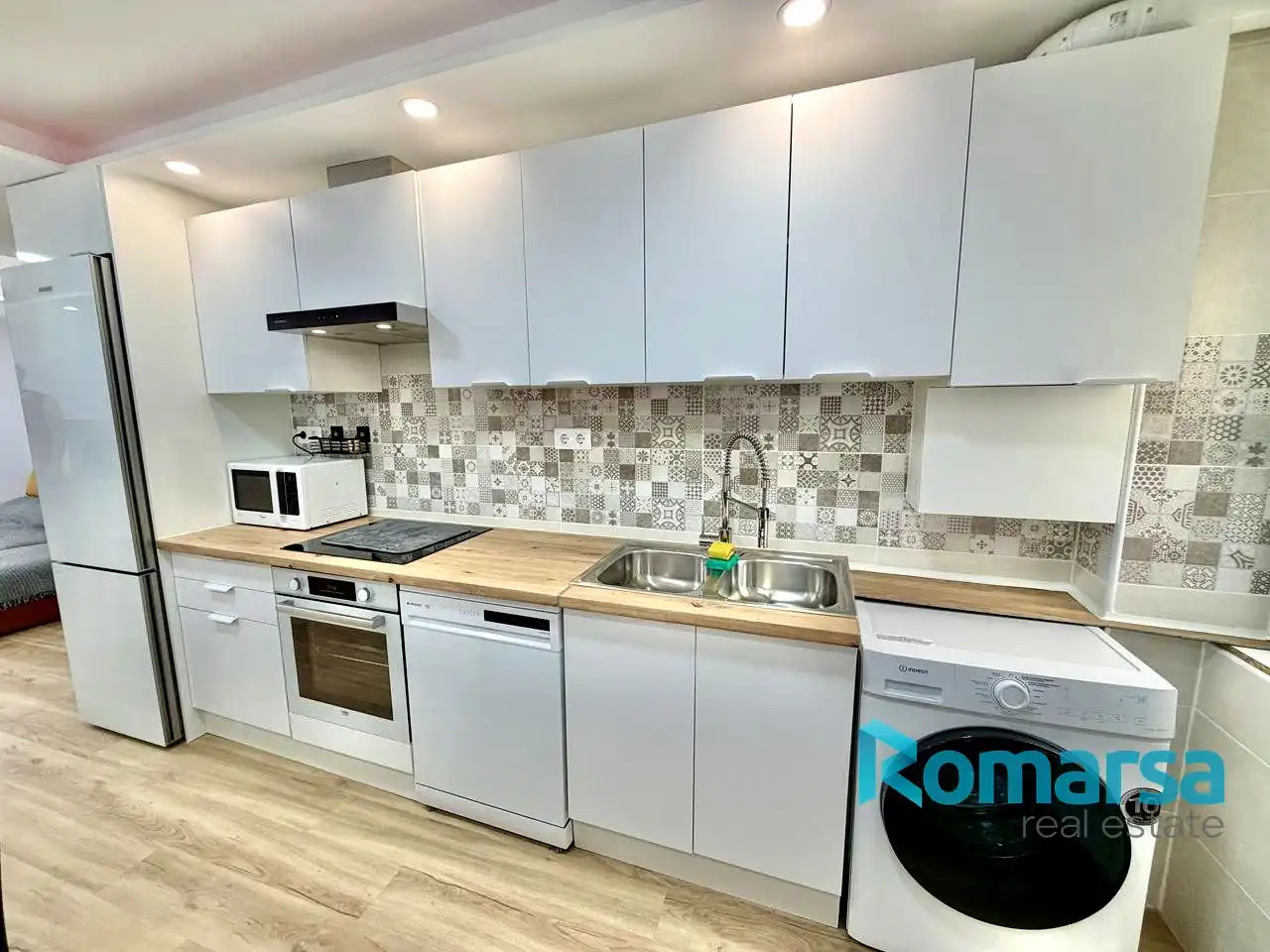 Kitchen of Flat for sale in Ávila  with Heating, Terrace and Furnished