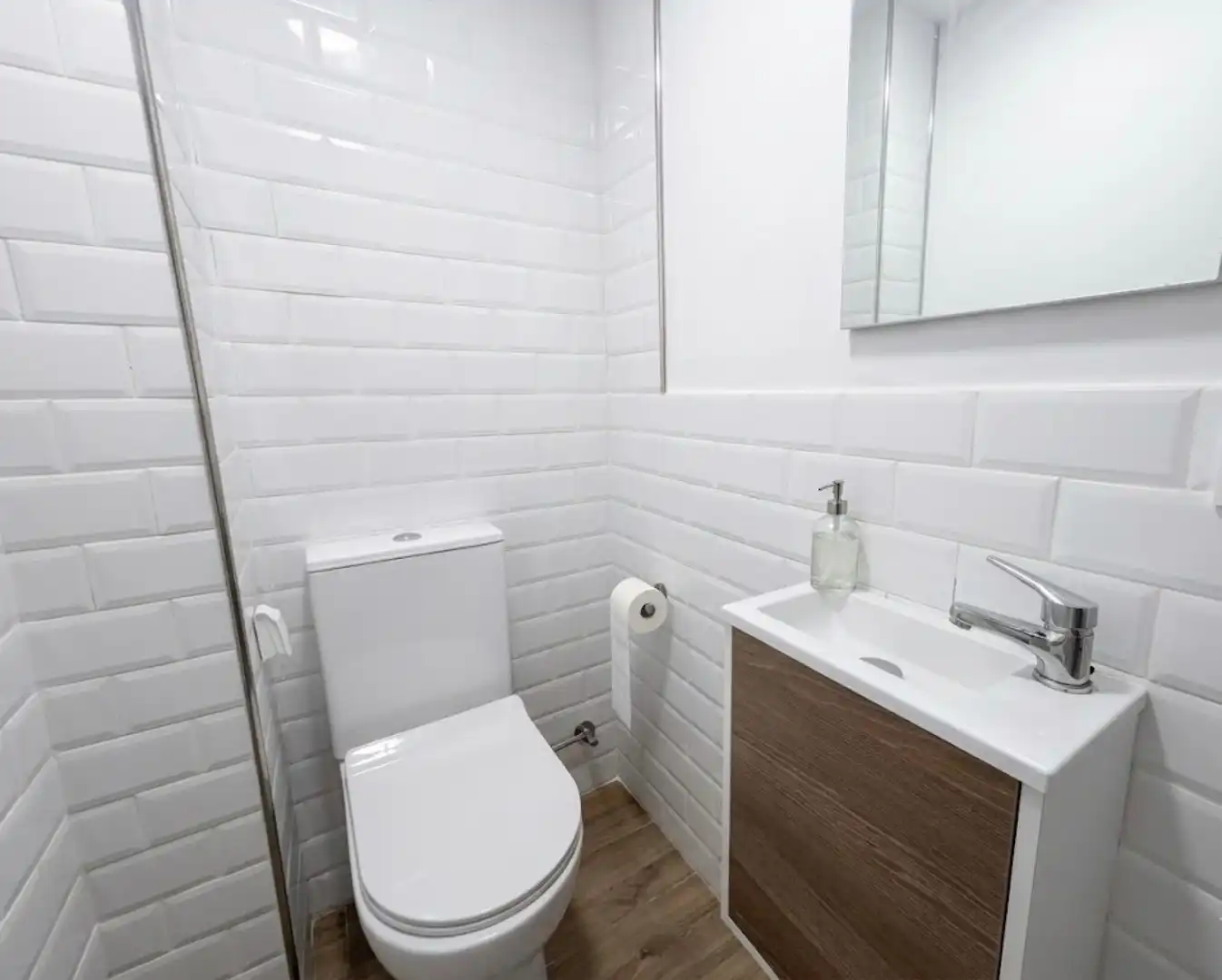 Baño de Casa adosada en venta en Cunit con Aire acondicionado, Calefacción y Terraza