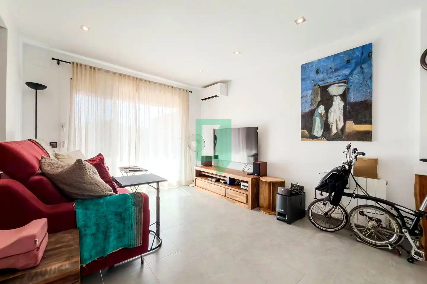Living room of Flat for sale in Vilassar de Mar  with Air Conditioner, Heating and Terrace