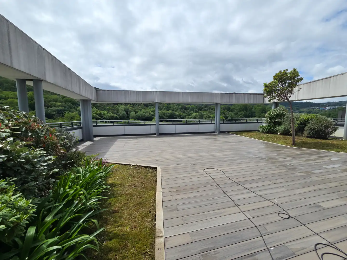 Terraza de Piso en venta en Bilbao  con Calefacción, Jardín privado y Parquet