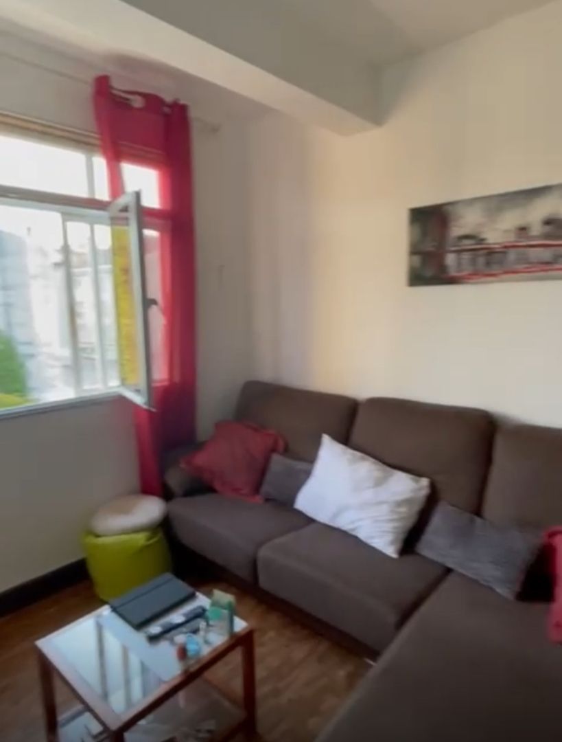 Living room of Flat to rent in Santiago de Compostela   with Furnished