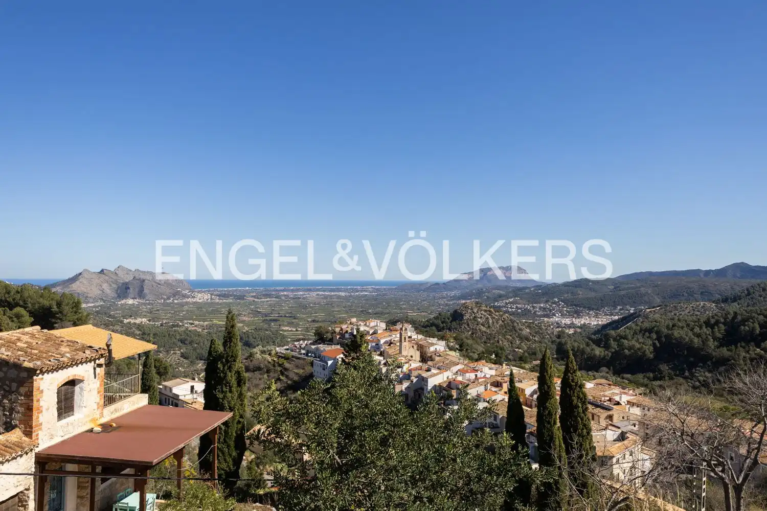 Vista exterior de Casa o chalet en venta en La Vall de Laguar con Calefacción, Jardín privado y Terraza