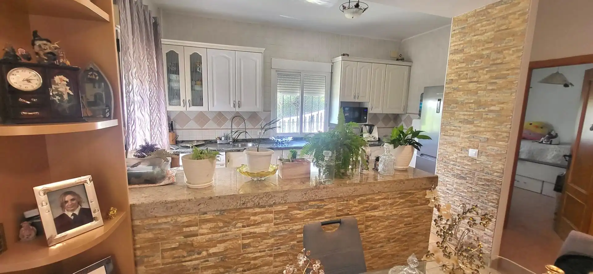 Cocina de Finca rústica en venta en Almodóvar del Río con Aire acondicionado, Jardín privado y Terraza