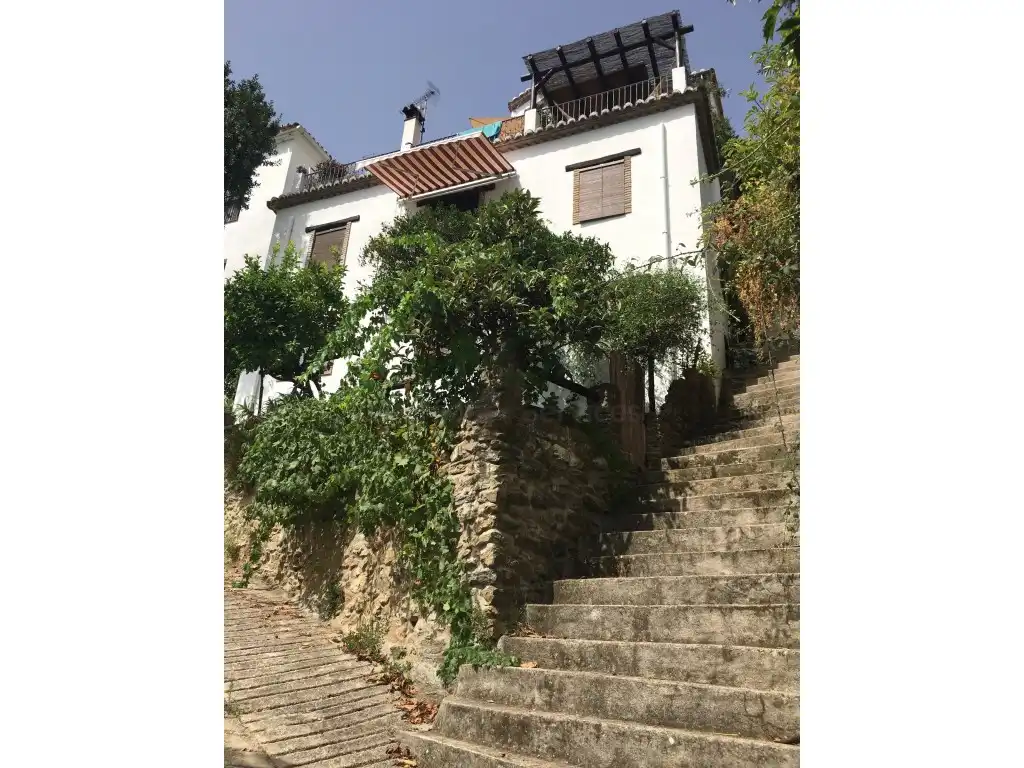 Vista exterior de Casa o chalet en venta en Benalauría