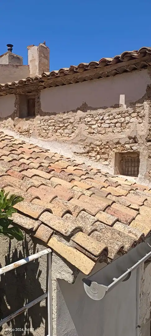 Vista exterior de Casa o xalet en venda en Lécera amb Jardí privat, Terrassa i Moblat
