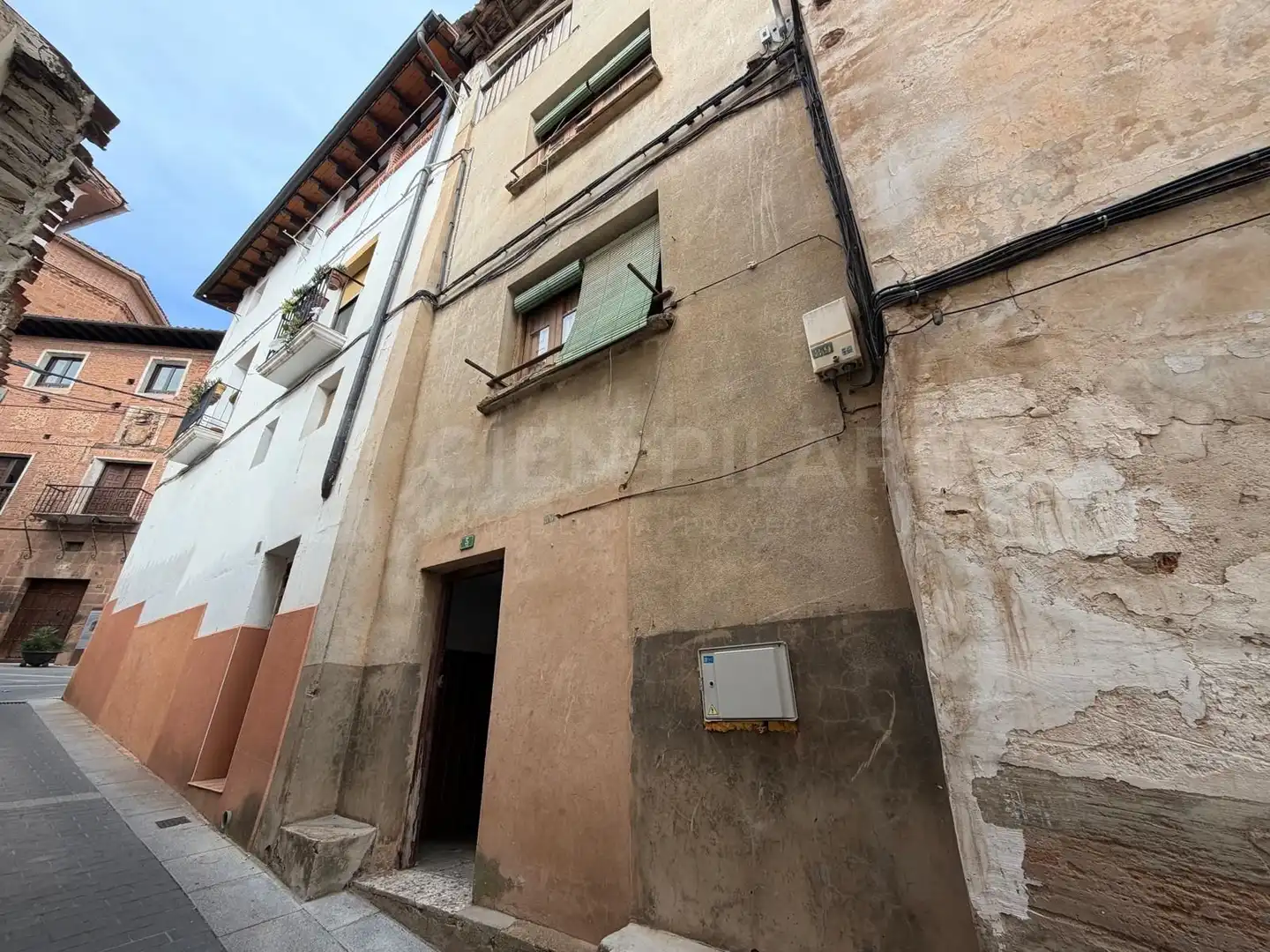 Vista exterior de Casa adosada en venda en Herce, La Rioja