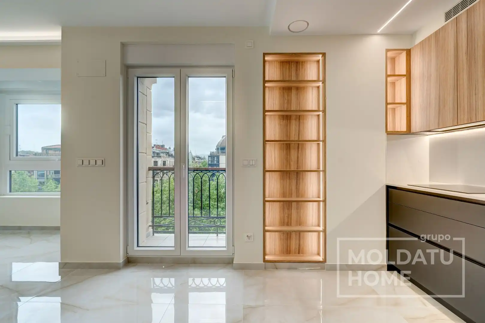 Sala de estar de Apartamento en venta en Donostia - San Sebastián  con Aire acondicionado, Calefacción y Terraza