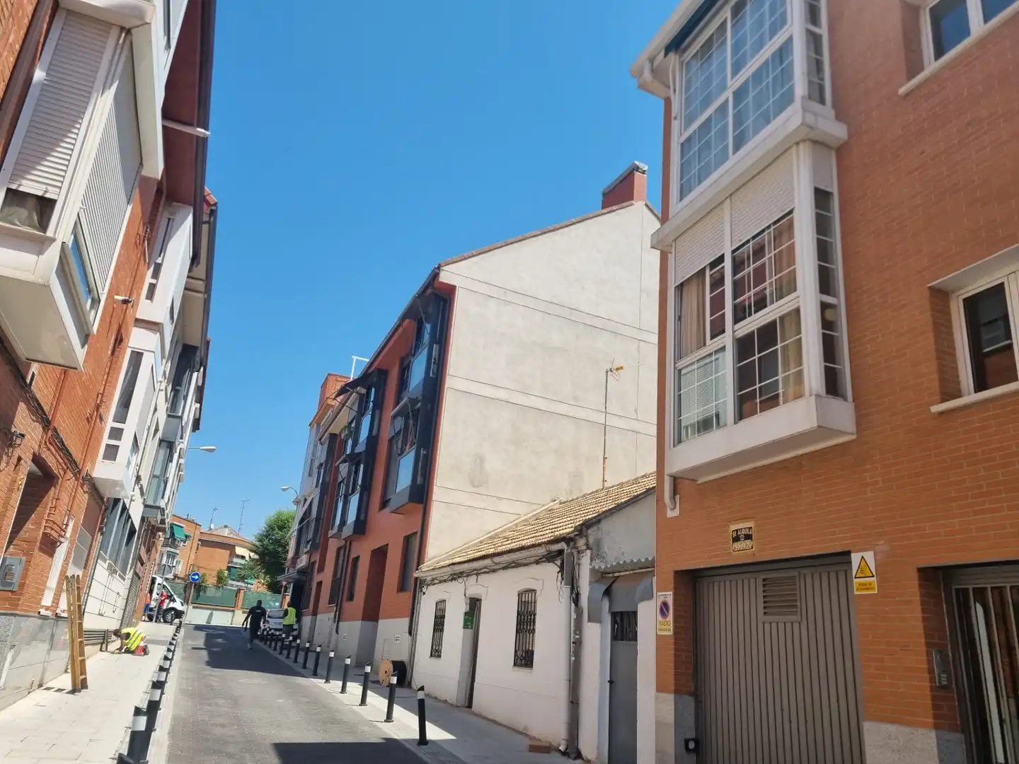 Vista exterior de Pis en venda en Madrid amb Calefacció i Balcó