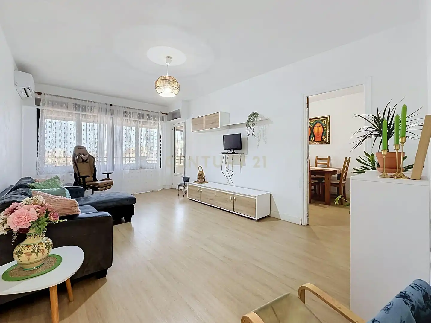 Sala d'estar de Apartament en venda en Albatera amb Aire condicionat i Balcó