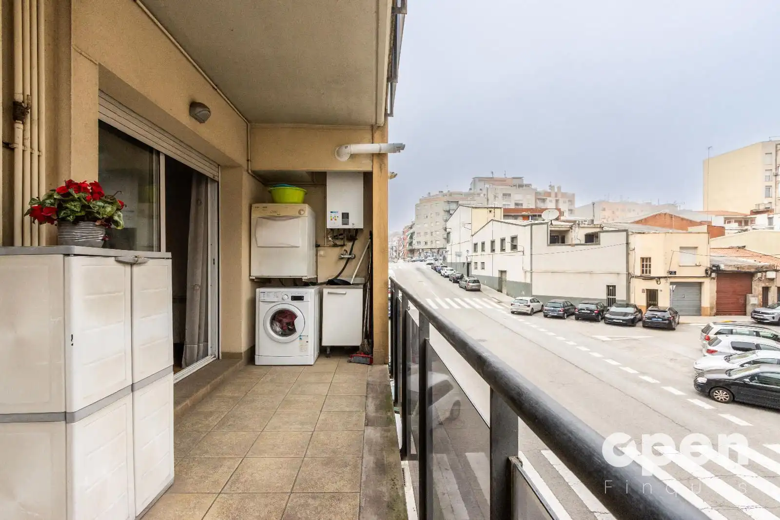 Balcony of Flat for sale in Terrassa  with Air Conditioner, Heating and Terrace