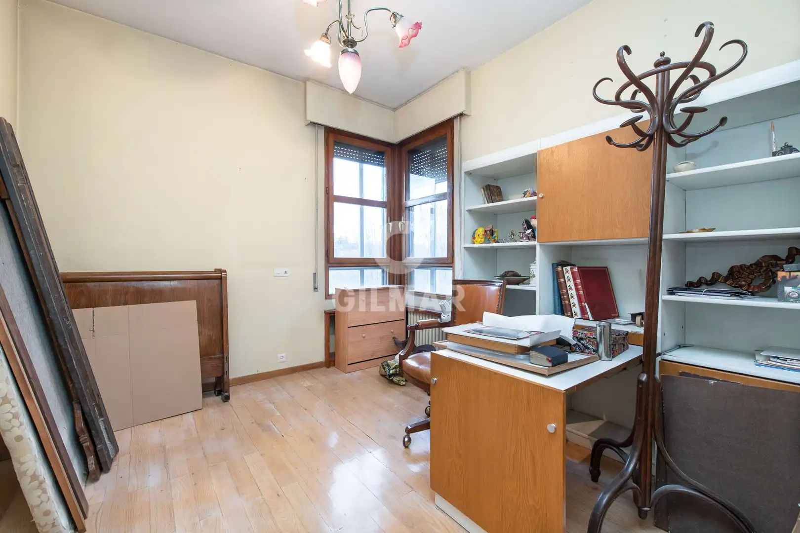 Schlafzimmer von Wohnung zum Verkauf in Madrid mit Heizung, Privatgarten und Abstellraum