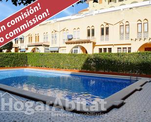 Piscina de Casa adosada en venda en Torrevieja amb Aire condicionat i Terrassa