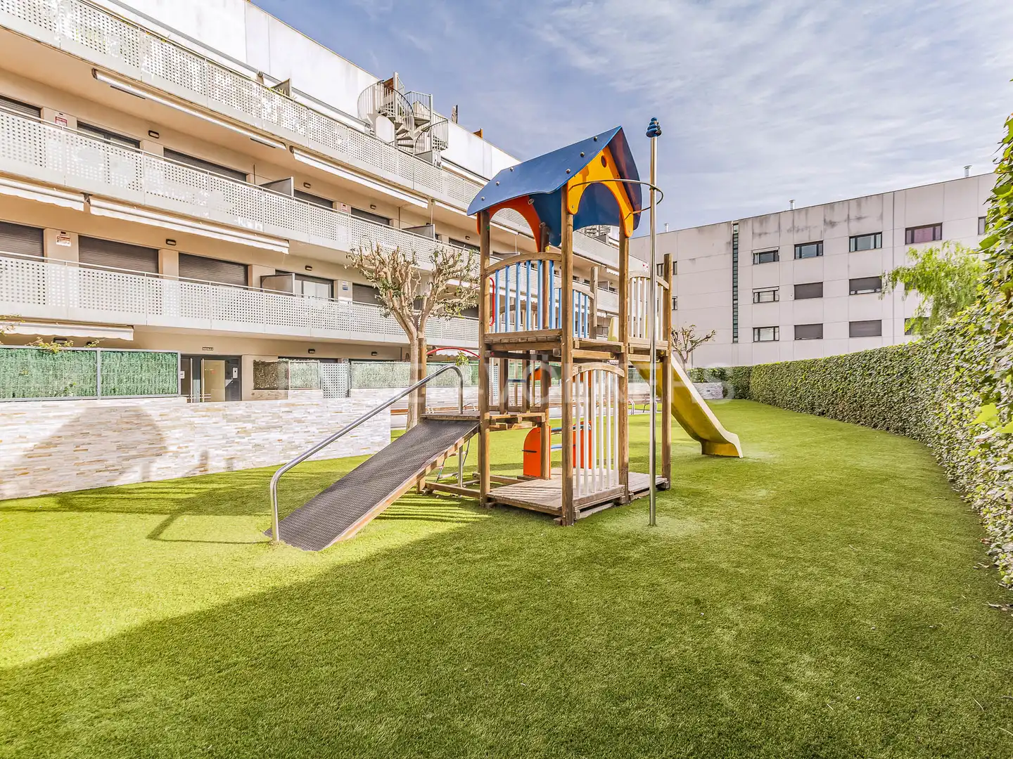 Exterior view of Flat for sale in El Vendrell  with Air Conditioner, Heating and Private garden