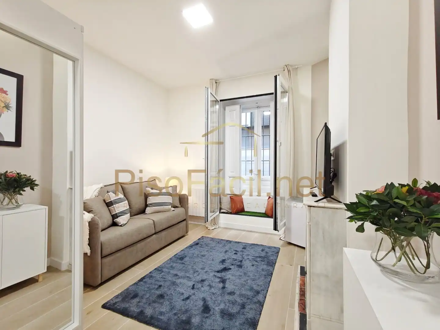 Sala de estar de Piso en venta en Madrid con Aire acondicionado, Calefacción y Amueblado