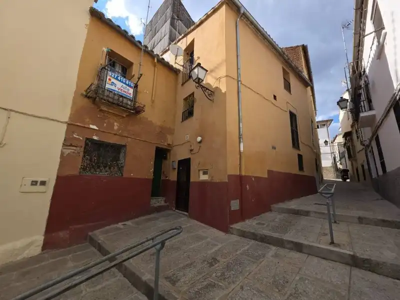 Exterior view of Houses for sale in Plasencia  with Private garden