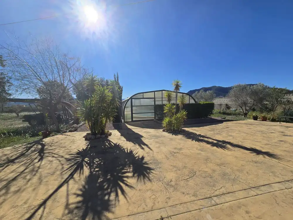Garten von Haus oder Chalet zum Verkauf in Sax mit Möbliert