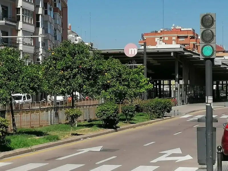 Vista exterior de Ático de alquiler en Valencia con Terraza y Amueblado