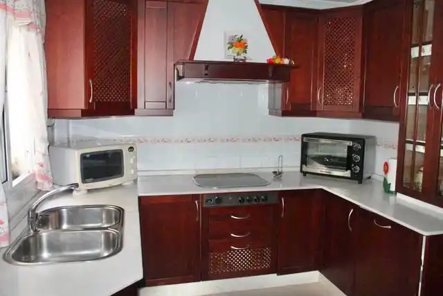 Cocina de Piso de alquiler en Sanlúcar de Barrameda con Aire acondicionado, Calefacción y Amueblado