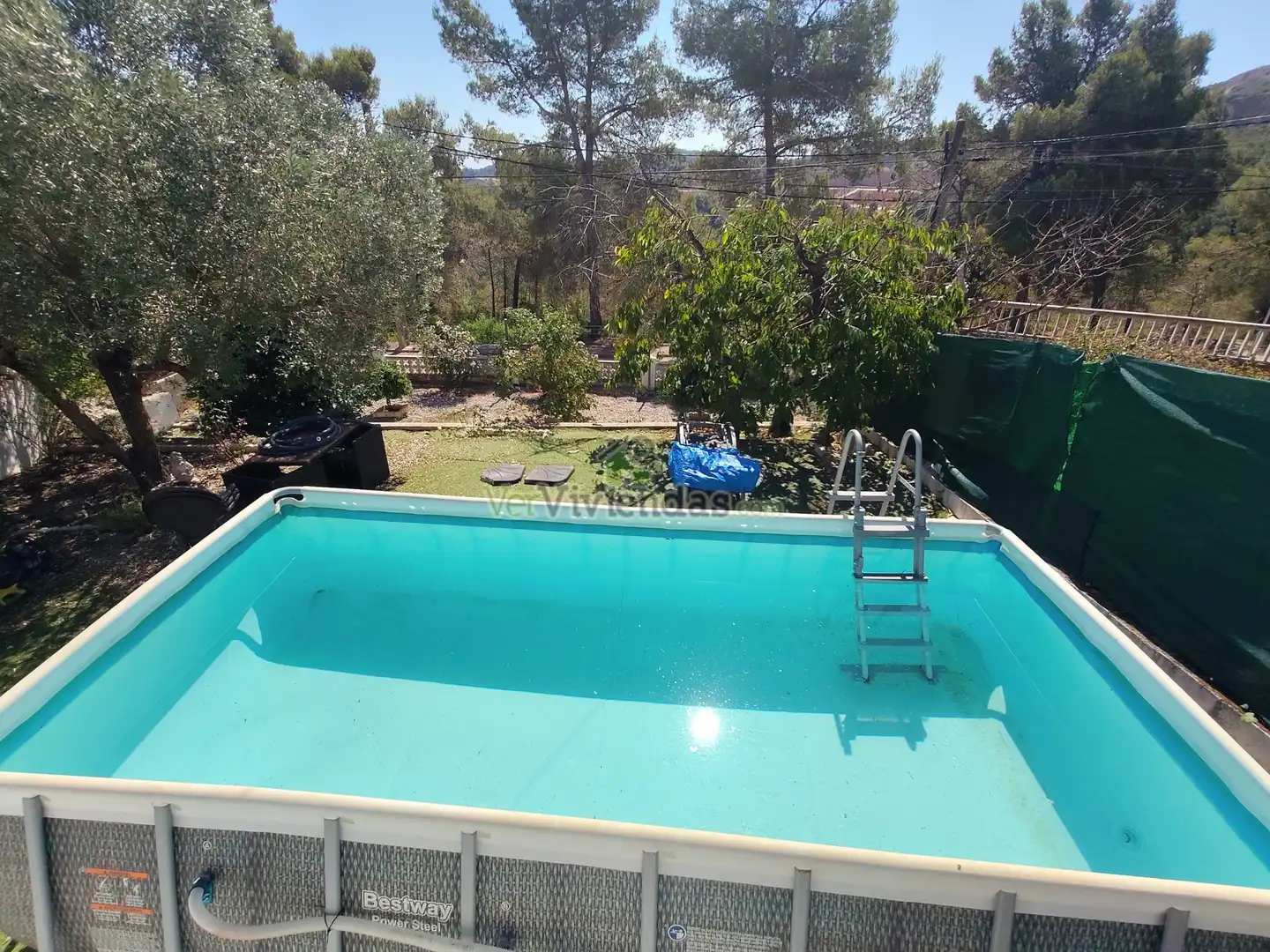 Piscina de Casa o xalet en venda en Vallirana amb Aire condicionat, Calefacció i Jardí privat