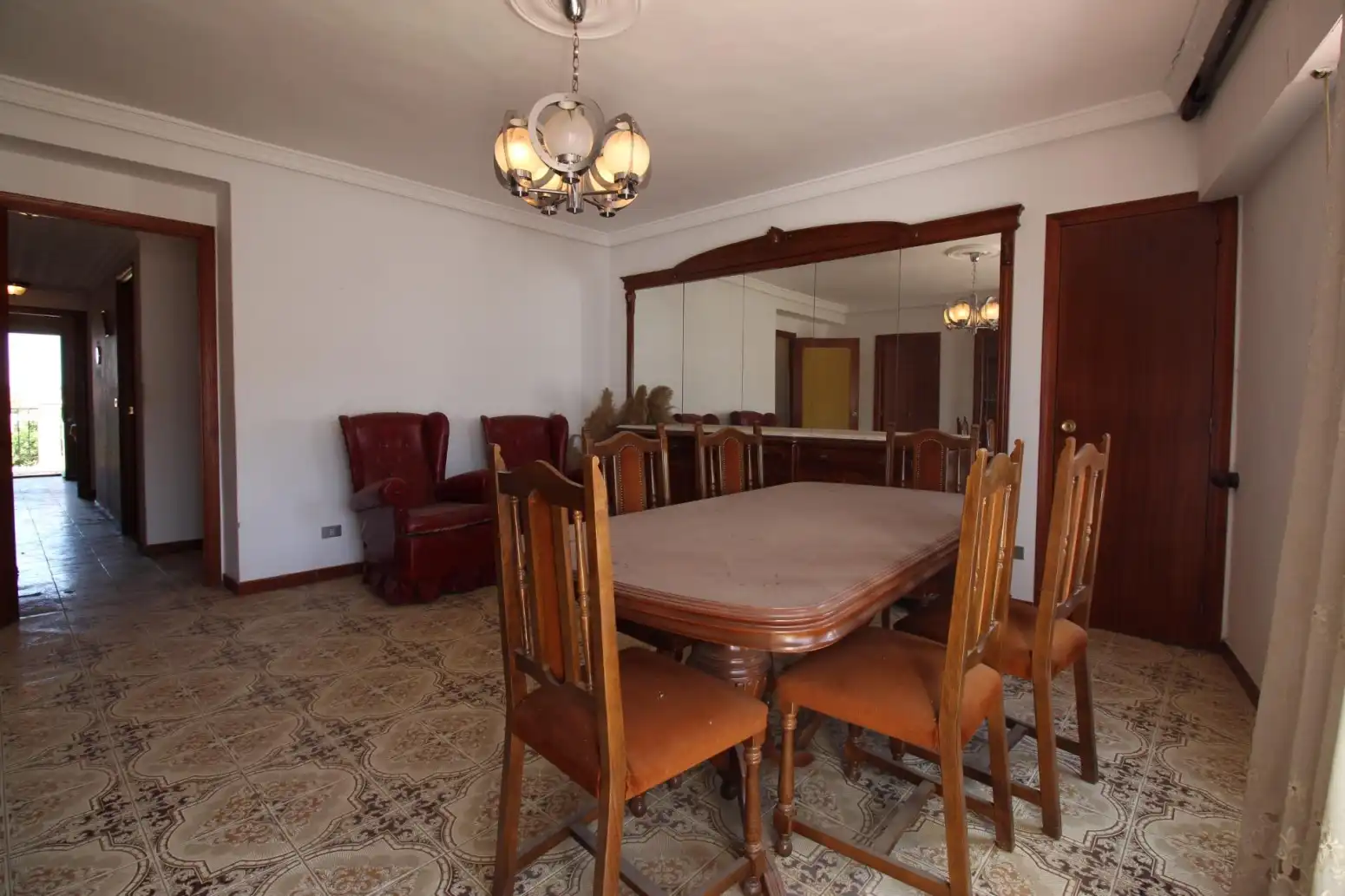 Dining room of Houses for sale in Torremayor  with Parquet flooring, Terrace and Storage room