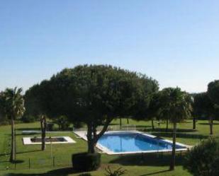 Garden of Flat to rent in Chiclana de la Frontera  with Air Conditioner, Heating and Terrace