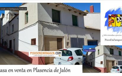 Vista exterior de Casa o xalet en venda en Plasencia de Jalón