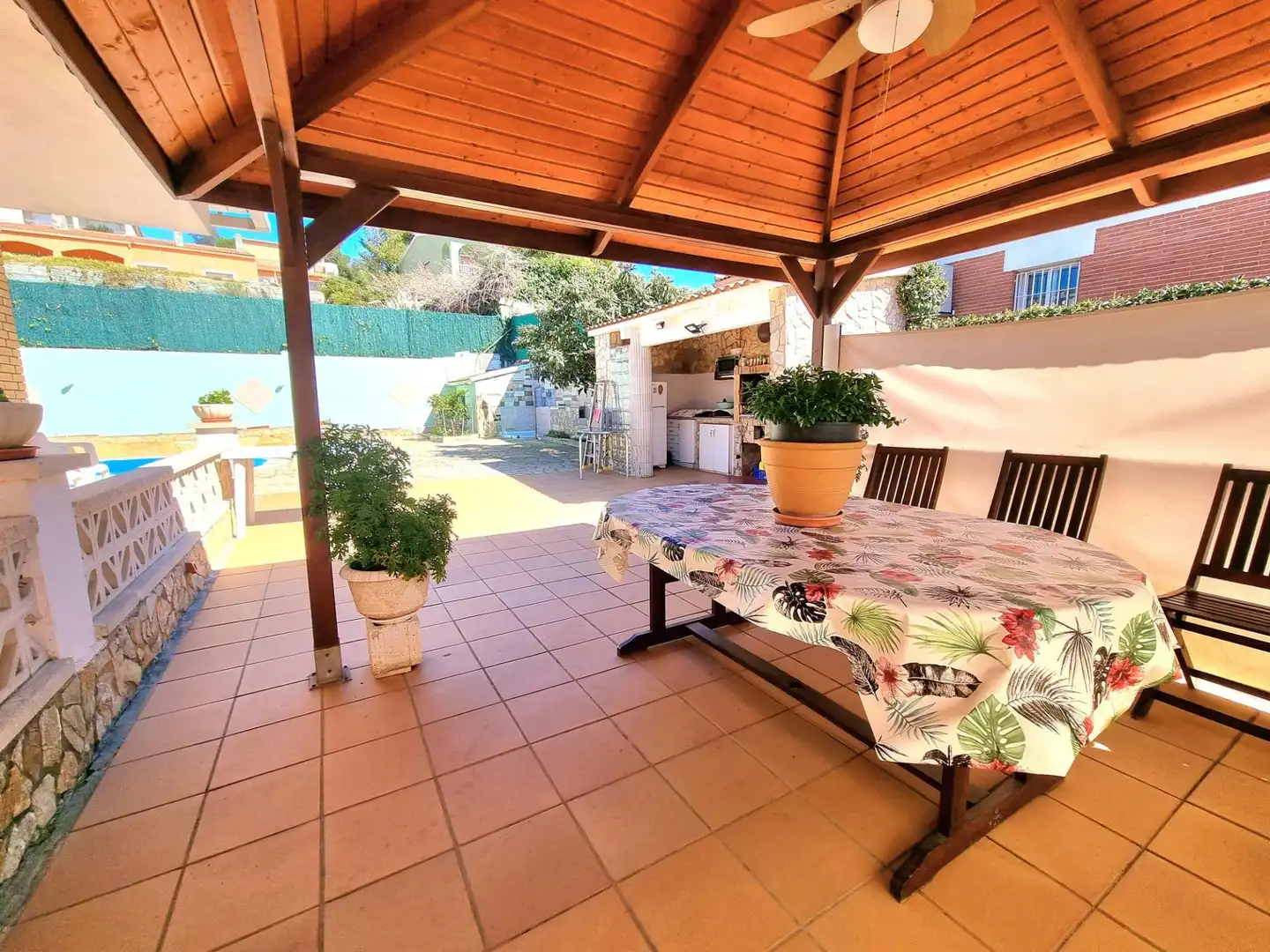 Terrassa de Casa o xalet en venda en Lloret de Mar amb Calefacció, Jardí privat i Terrassa