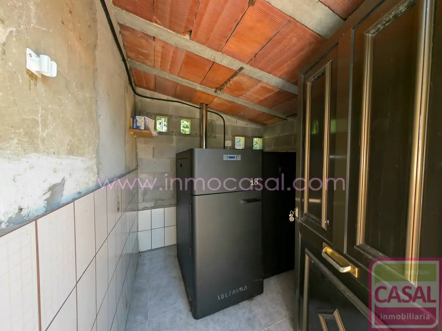 Kitchen of Houses for sale in San Martín del Rey Aurelio  with Heating, Terrace and Storage room