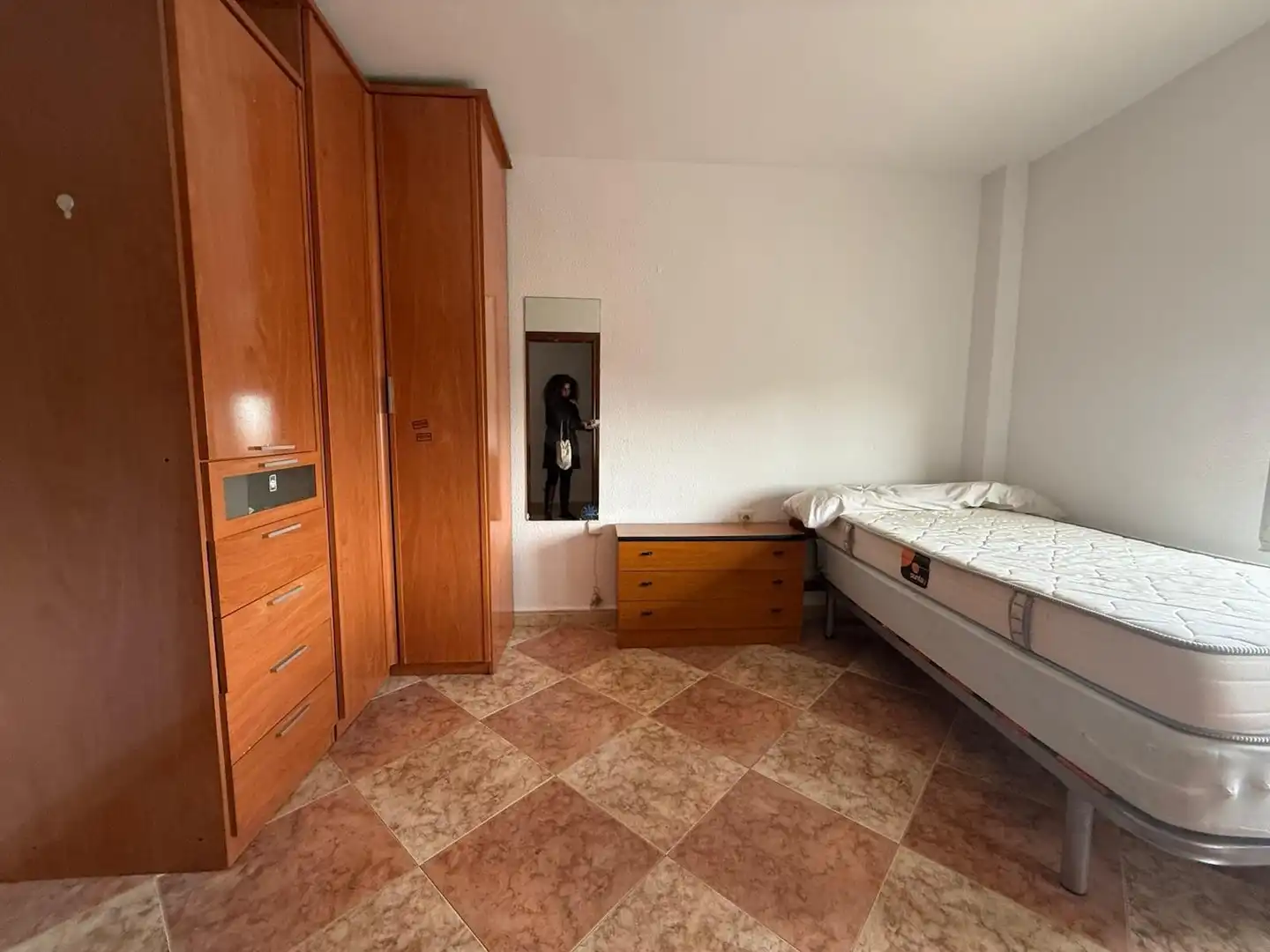 Bedroom of Flat for sale in Málaga  with Terrace, Furnished and Balcony