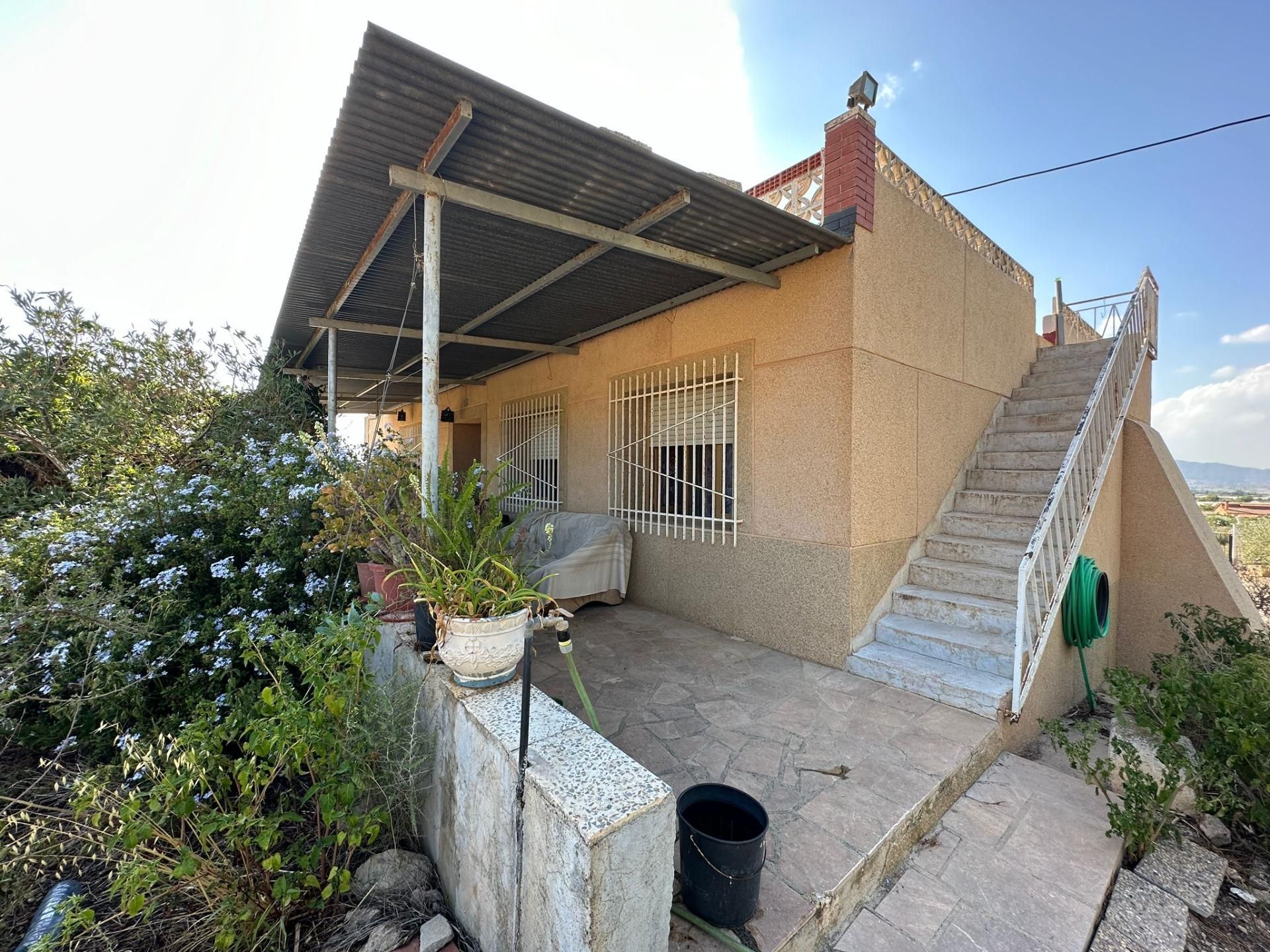 Exterior view of Country house for sale in Lorca  with Private garden and Terrace