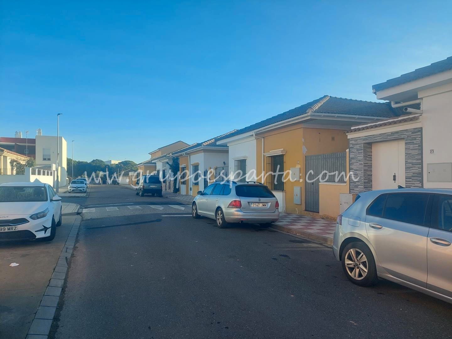 Vista exterior de Casa adosada en venda en Burguillos