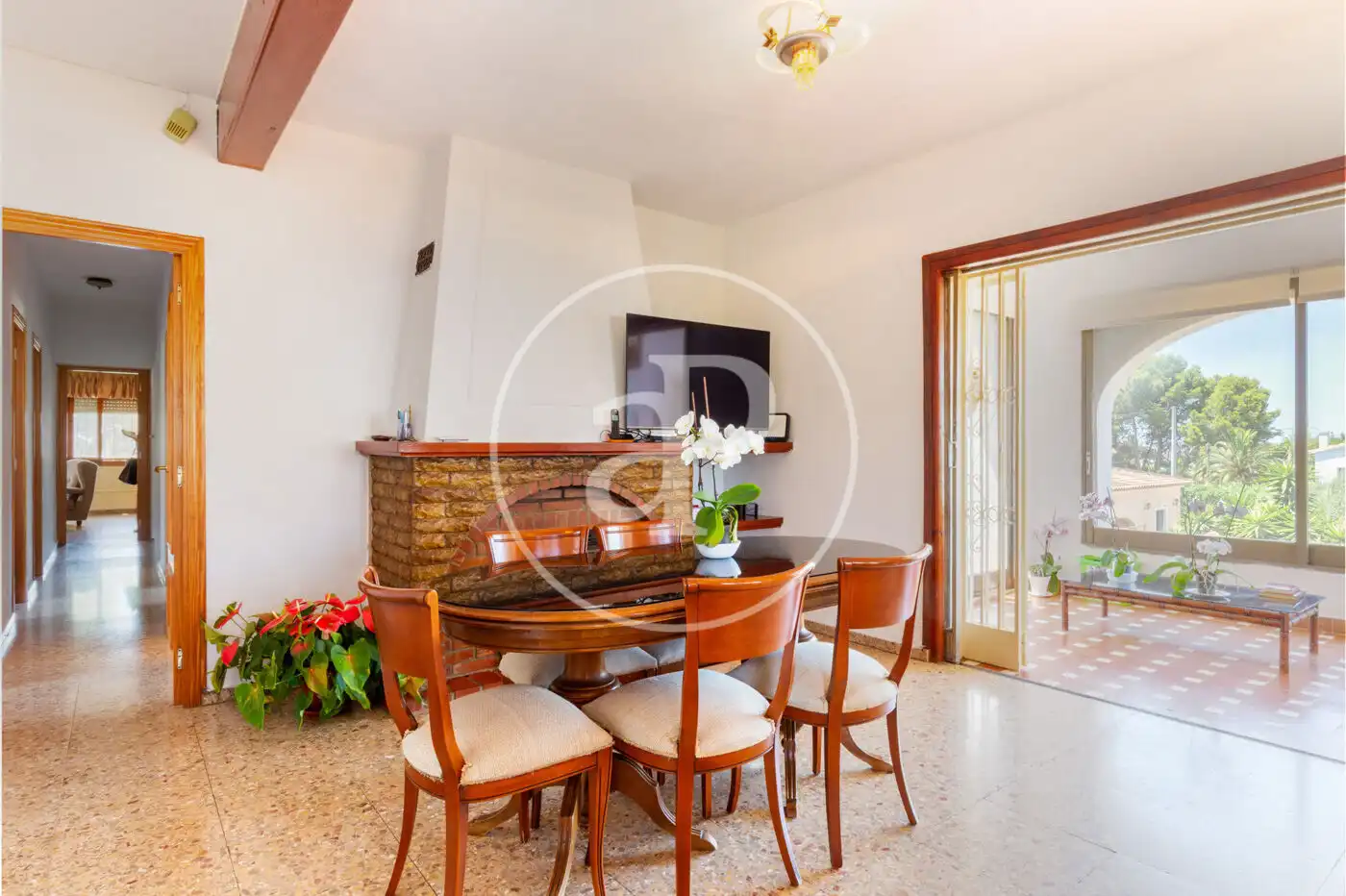 Dining room of Houses for sale in Dénia  with Air Conditioner, Heating and Private garden