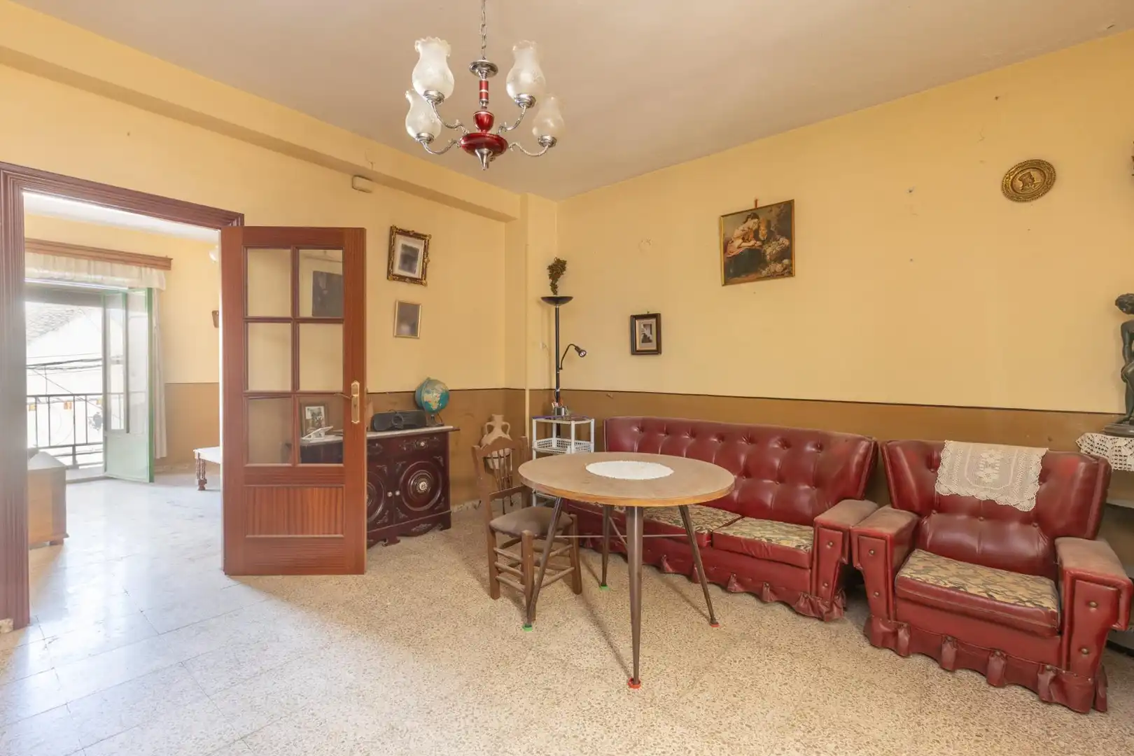 Sala d'estar de Finca rústica en venda en Dehesas Viejas amb Terrassa