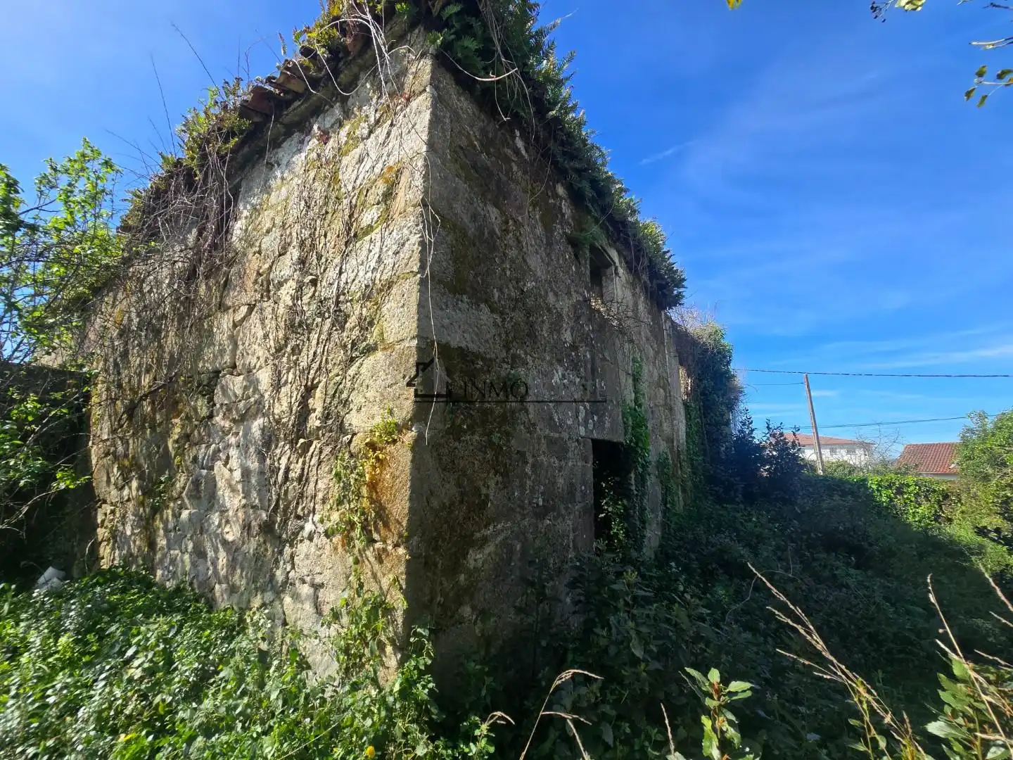Vista exterior de Casa o xalet en venda en Pontevedra Capital  amb Jardí privat