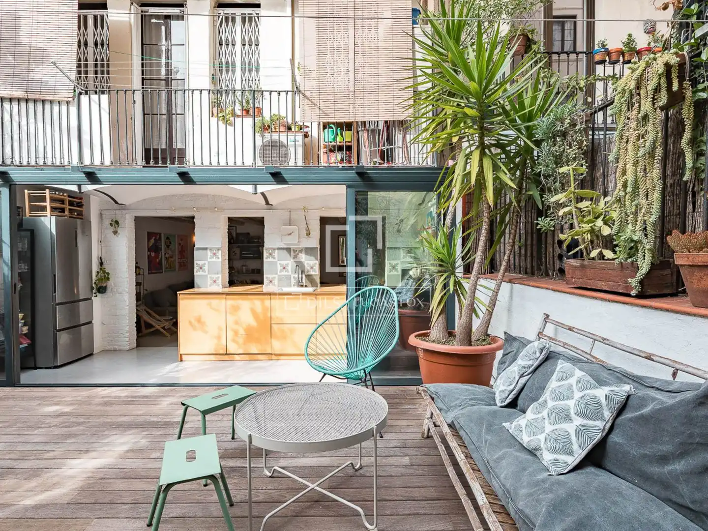 Terrasse von Wohnung zum Verkauf in Barcelona mit Klimaanlage, Heizung und Terrasse