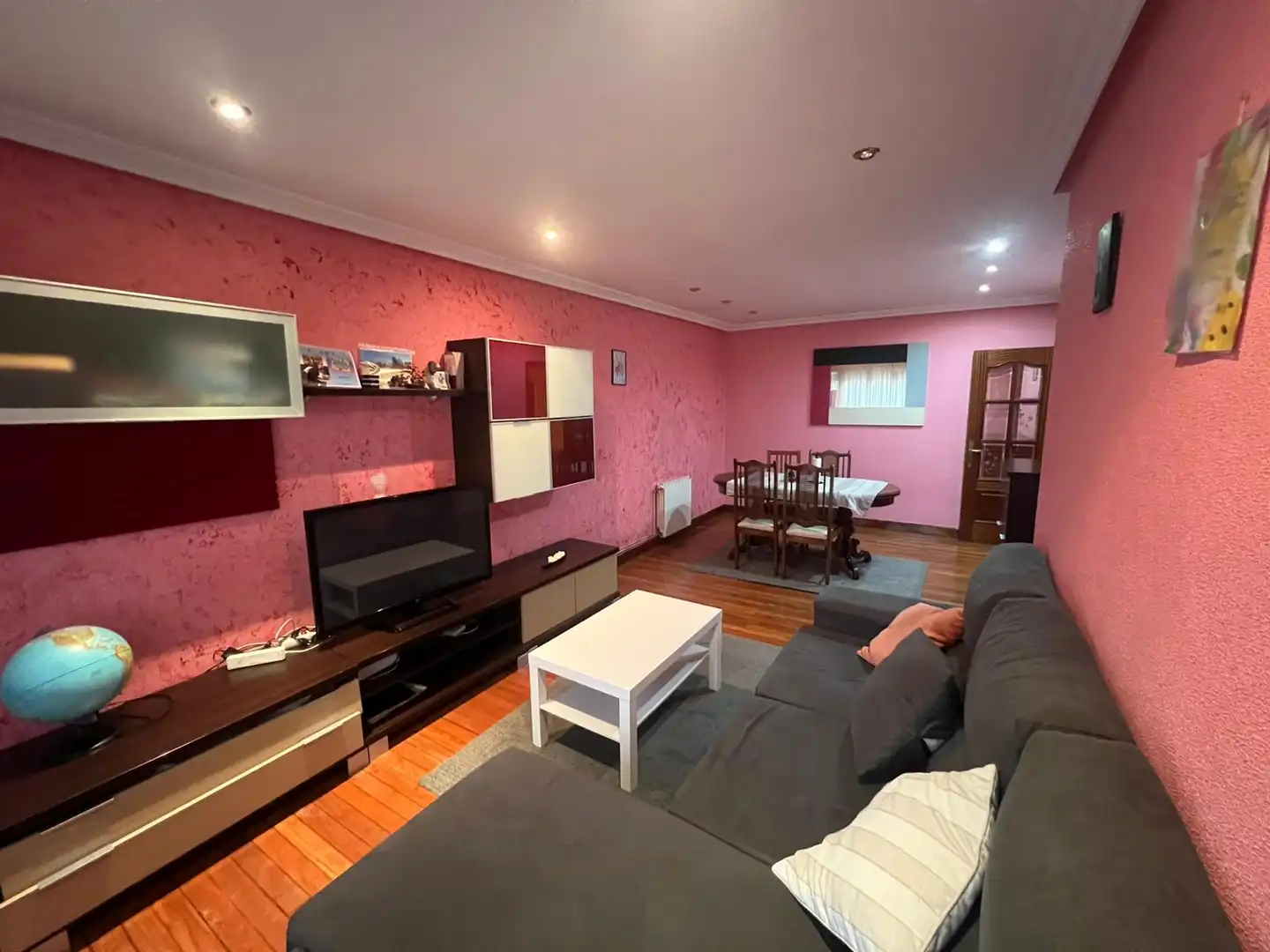 Sala de estar de Piso en venta en Bilbao  con Calefacción, Terraza y Balcón