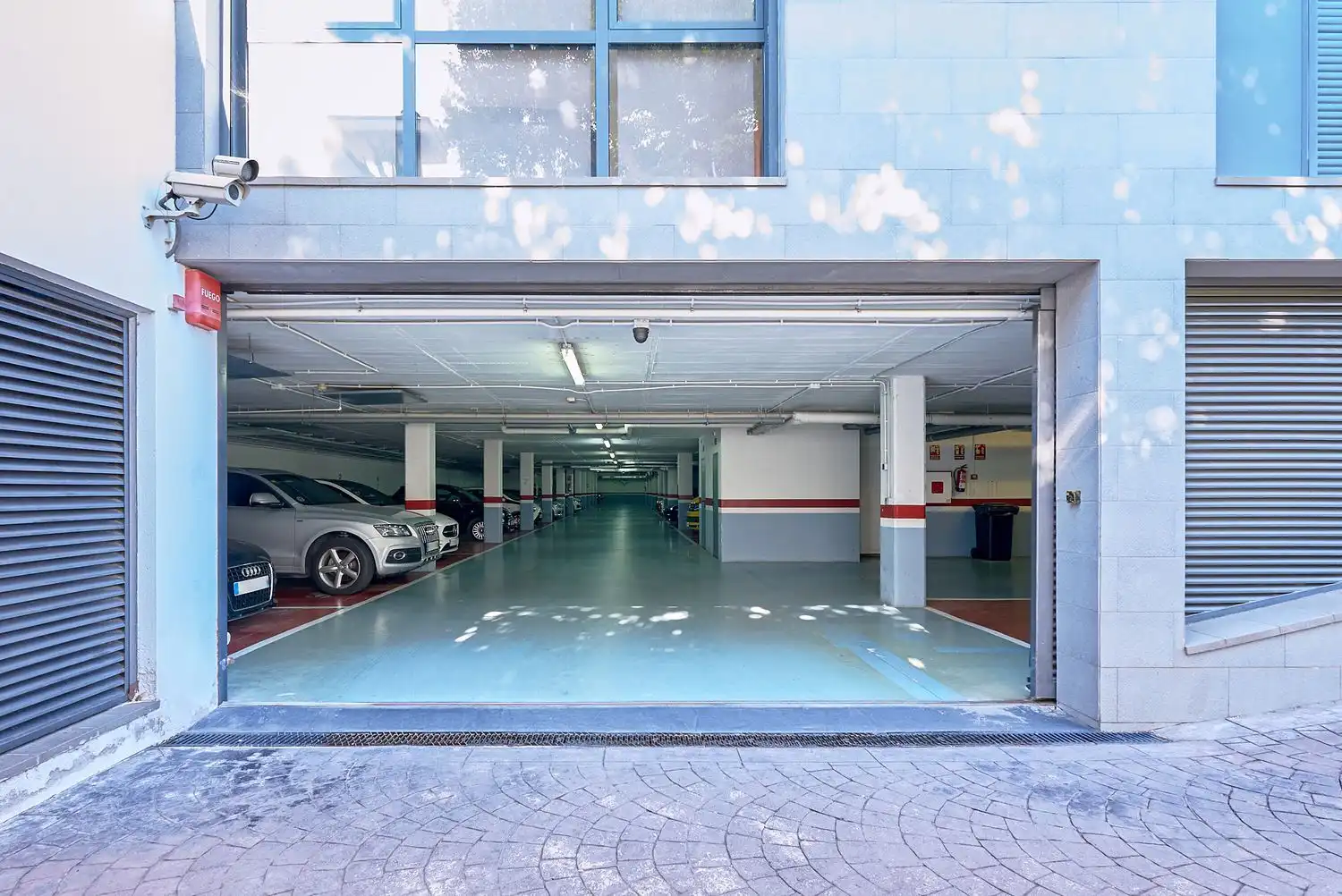 Parking of Flat for sale in Sitges  with Air Conditioner, Heating and Private garden