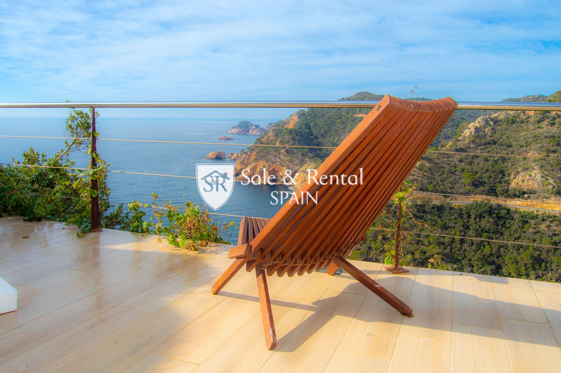 Terrassa de Casa o xalet en venda en Tossa de Mar amb Aire condicionat, Calefacció i Jardí privat